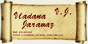 Vladana Jaramaz vizit kartica